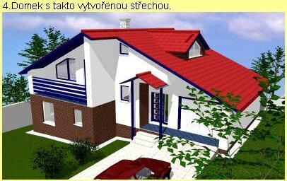 Střecha přes více budov